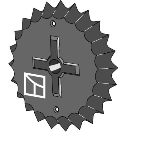 Roue dentée - Ø450mm - Güttler - 75406000