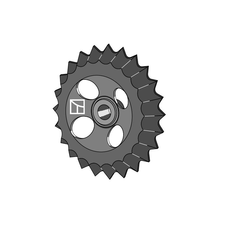 Roue dentée - Ø450mm - Güttler - 75408000