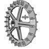 Roue crosskill - Ø494mm