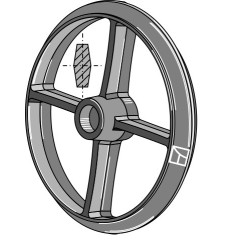 Roue cambridge - Ø510mm