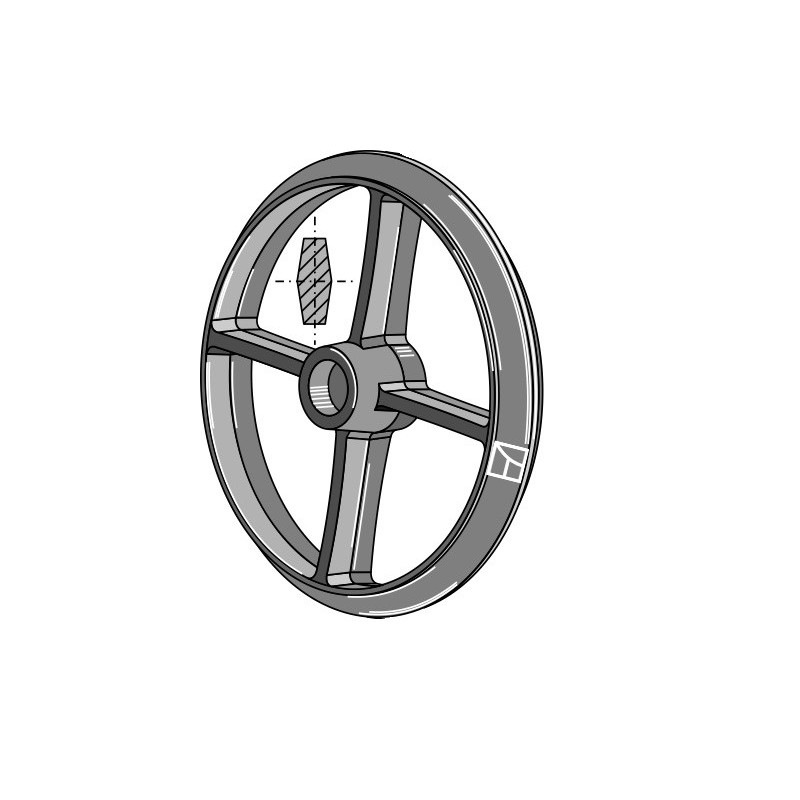 Roue cambridge - Ø510mm