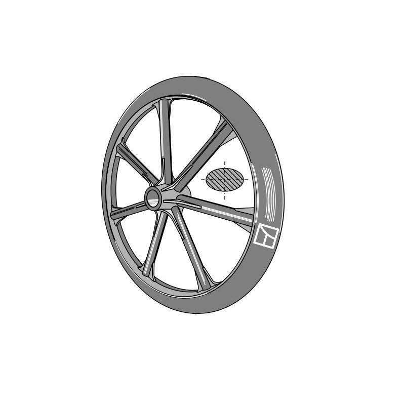 Roue packer - Ø900mm