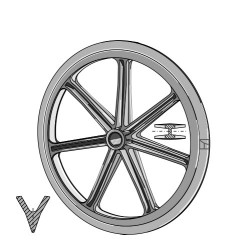 Roue packer - Ø900mm