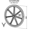 Roue packer - Ø900mm