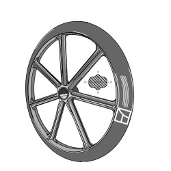 Roue packer - Ø900mm