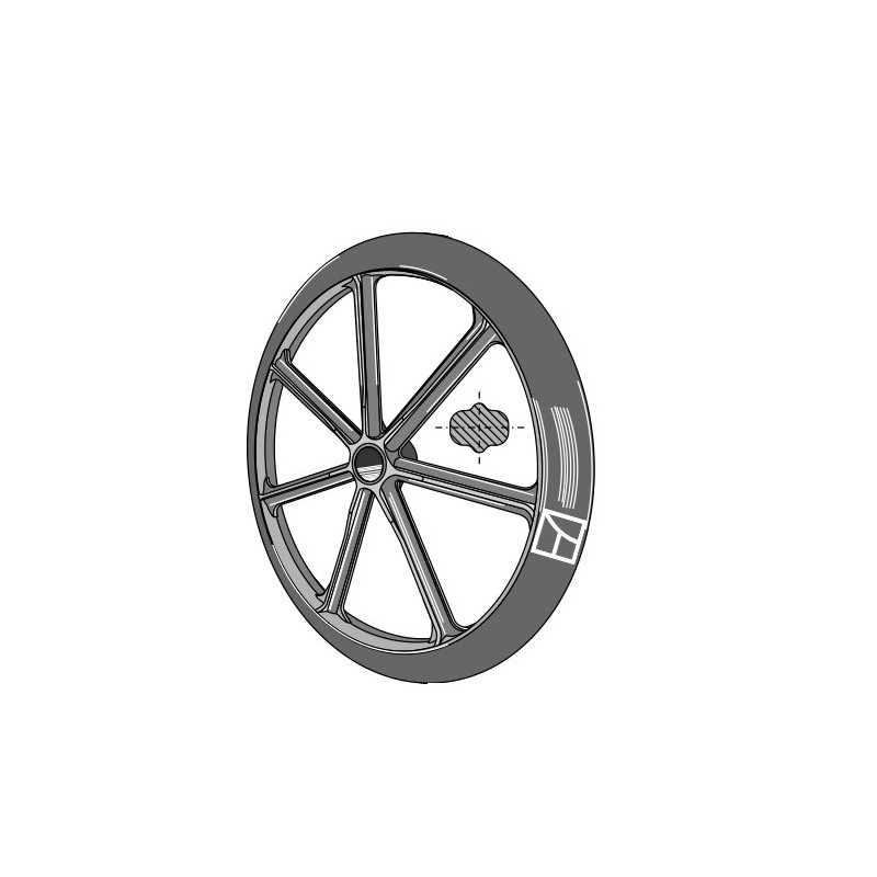 Roue packer - Ø900mm