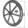 Roue packer - Ø900mm