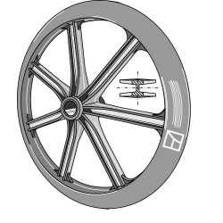Roue packer - Ø900mm