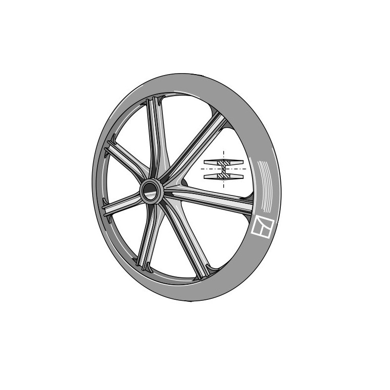 Roue packer - Ø900mm