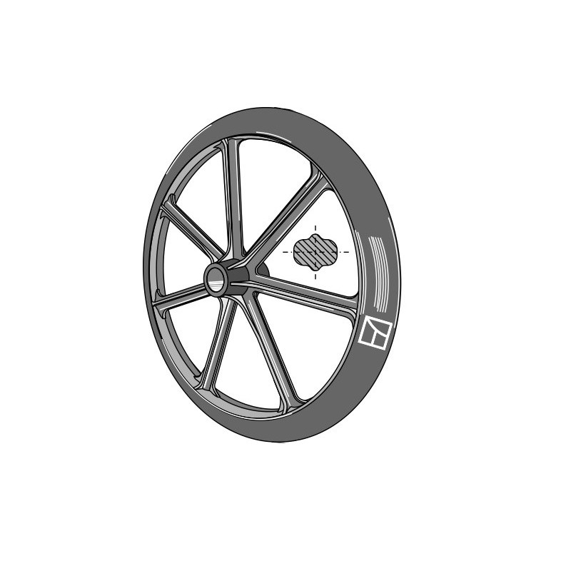 Roue packer - Ø900mm