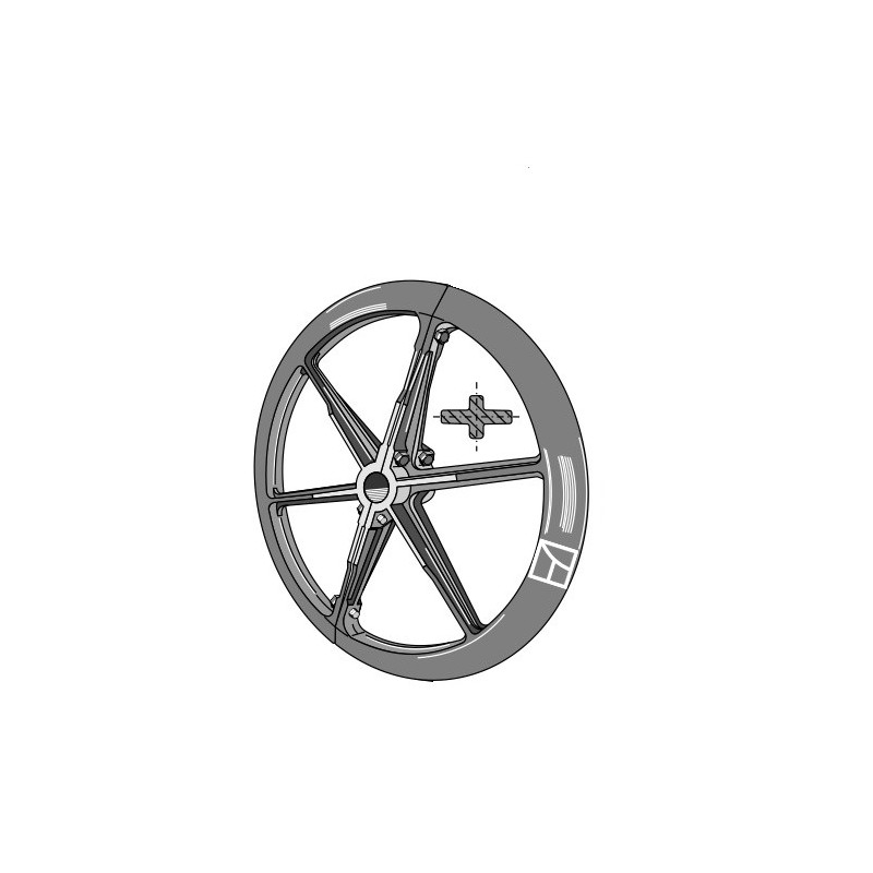 Roue packer - Ø700mm