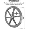 Roue packer - Ø700mm