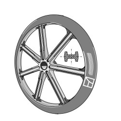 Roue packer - Ø700mm
