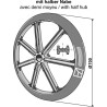 Roue packer - Ø700mm