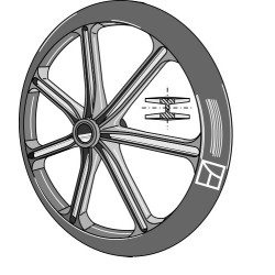 Roue packer - Ø700mm