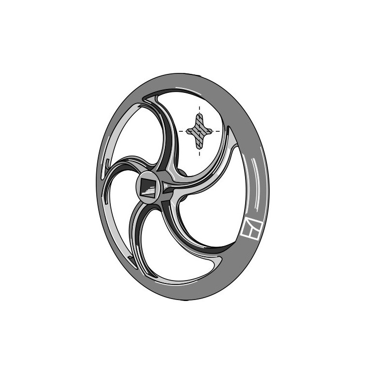 Roue packer - Ø700mm - Rabe - 8007.16.00 XT-220 - 8007.16.03