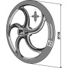 Roue packer - Ø700mm - Rabe - 8007.16.00 XT-220 - 8007.16.03