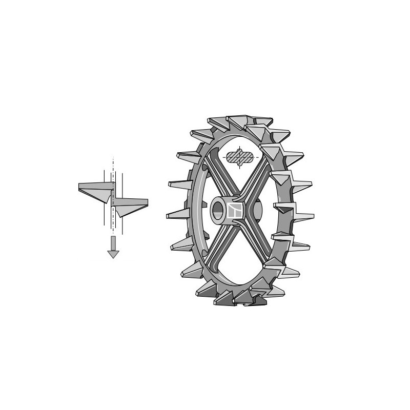 Roue à came - Ø550mm