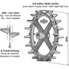 Roue à came - Ø550mm