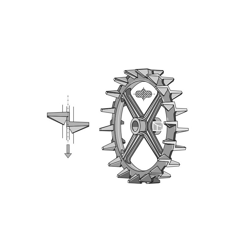 Roue à came - Ø550mm