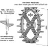 Roue à came - Ø550mm