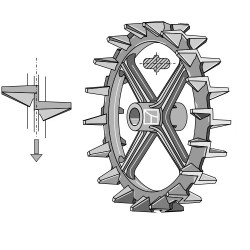 Roue à came - Ø550mm