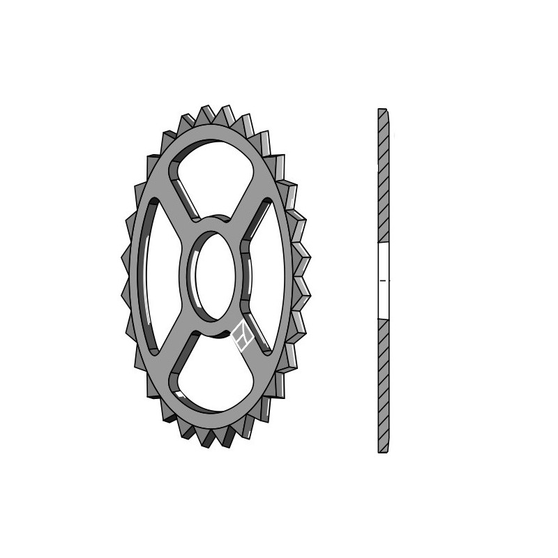 Roue étoile - Ø620mm