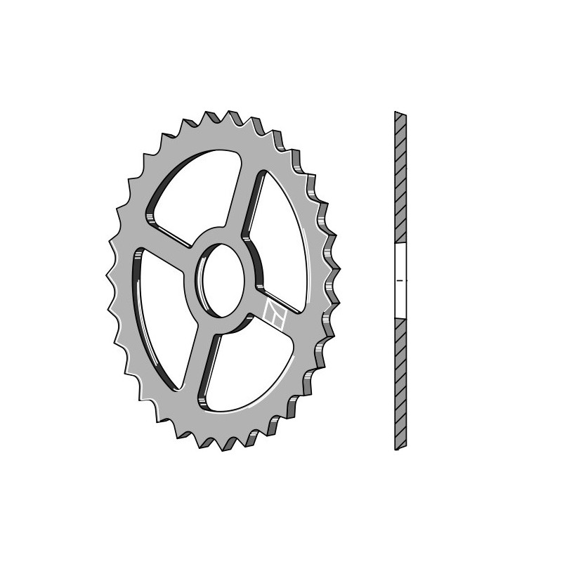 Roue étoile - Ø530mm