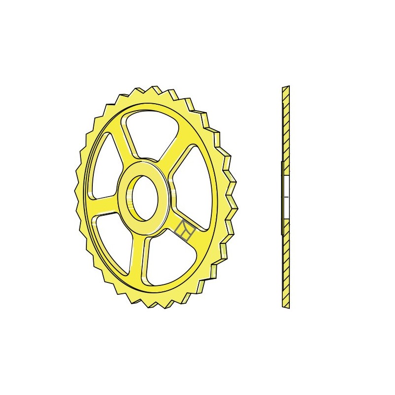 Roue étoile - Ø480mm - Väderstad - 301012