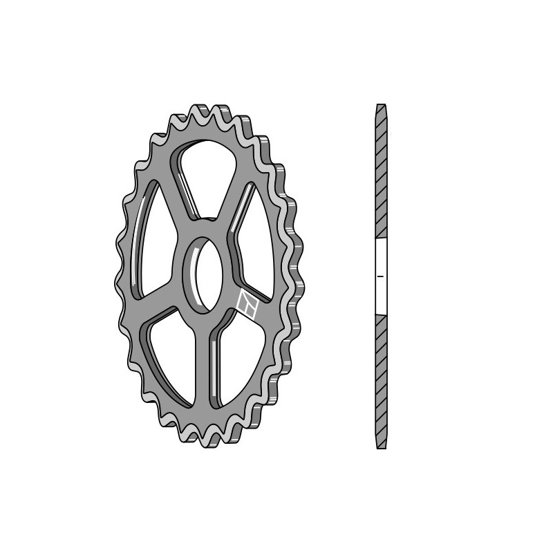 Roue étoile - Ø520mm