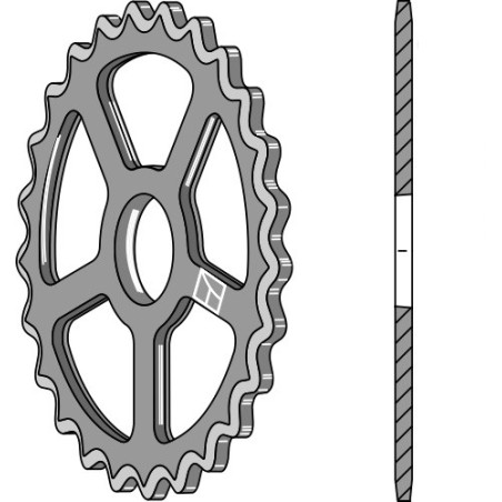 Roue étoile - Ø520mm