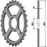 Roue étoile - Ø530mm