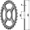 Roue étoile - Ø470mm