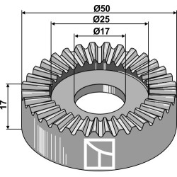 Disque de réglage
