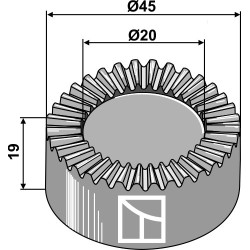 Disque de réglage