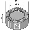 Disque de réglage
