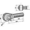 Borne M42x3 - 120