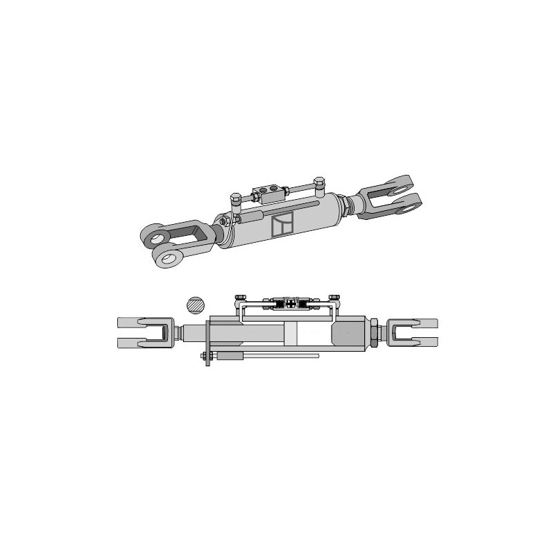 Tige hydraulique pour réglage et relevage - 970