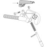 Levier pour crochets automatiques, modèle récent