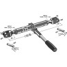 Stabilisateur avec rochet
