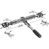 Stabilisateur avec rochet