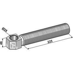 Broche articulé 1.3/4 - Massey Ferguson