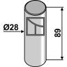 Piton Ø28