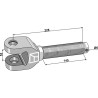 Fourche 1.3/4