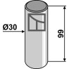 Piton Ø30 - Case