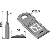 Couteau rotatif 115x50mm - Kuhn - K6804710