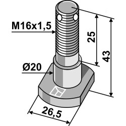 Boulon - 12.9 - Humus - 325.92.451