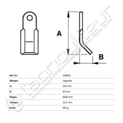 Couteau Y Lagarde 238002