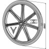 Roue packer - Ø900mm