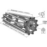 Rouleau tube packer 2890
